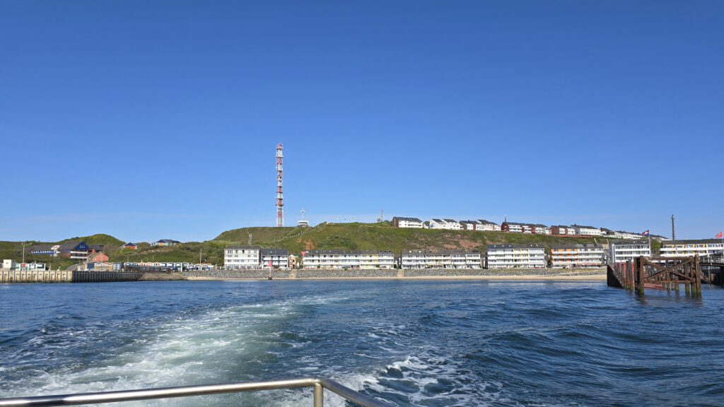 Helgoland - Abfahrt zur Nachbarinsel Düne